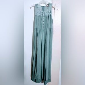 Beautiful long aqua blue dress in PERFECT CONDITION